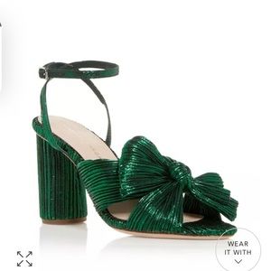 Loeffler Randall Camellia Emerald